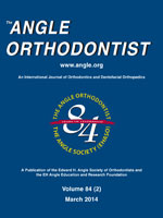 Journal of Angle Orthodontist vol 84